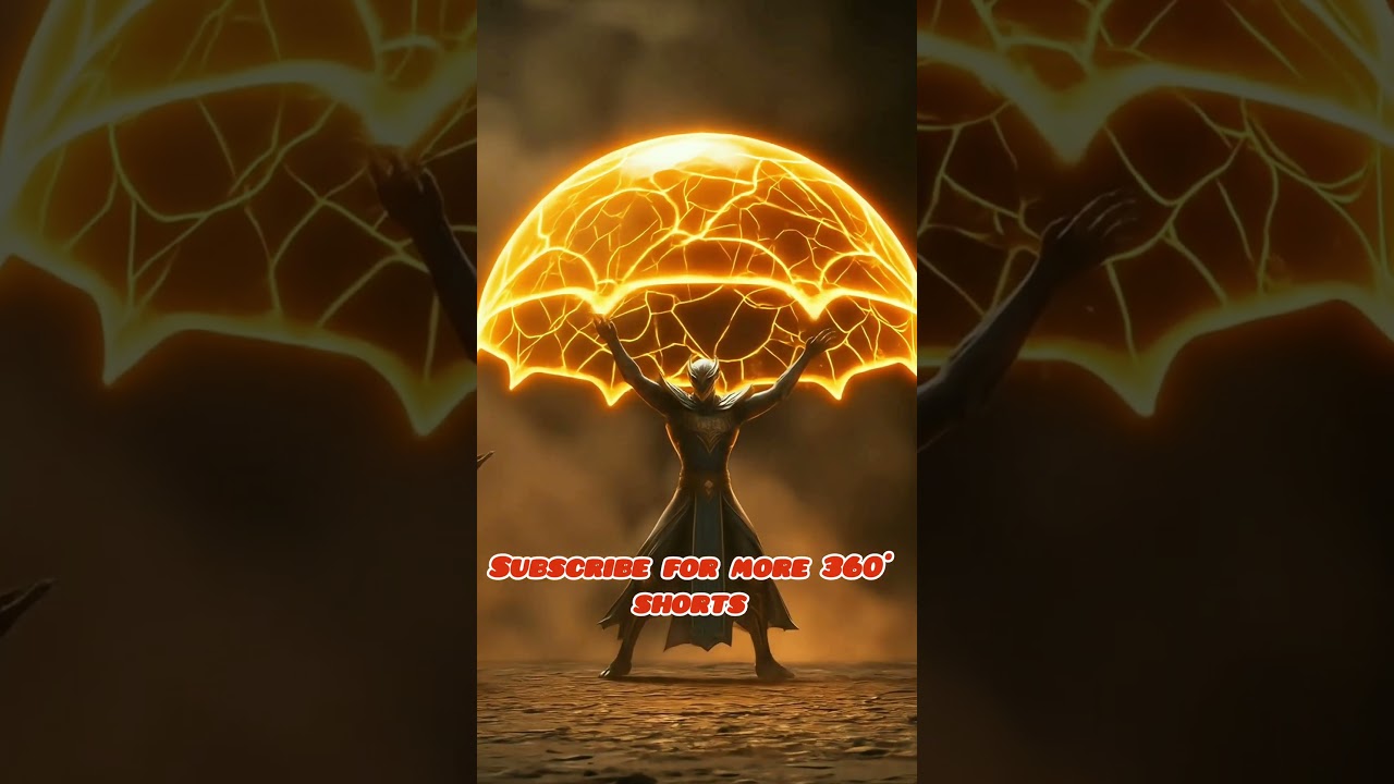Luma&rsquo;s Flame Shield🔥 | Magical Bird Guardian Blocks the Attack in 360&deg;