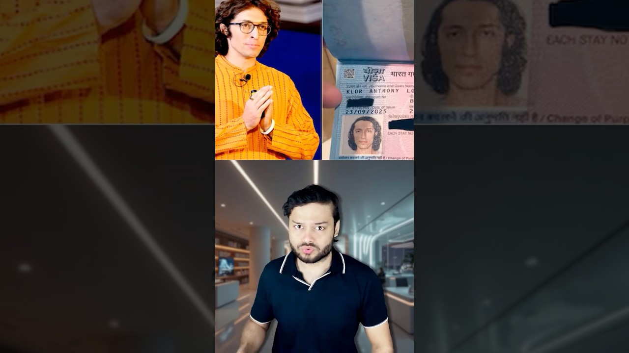 He Couldn&rsquo;t Stop Crying After His INDIA Visa Was Approved! #shorts