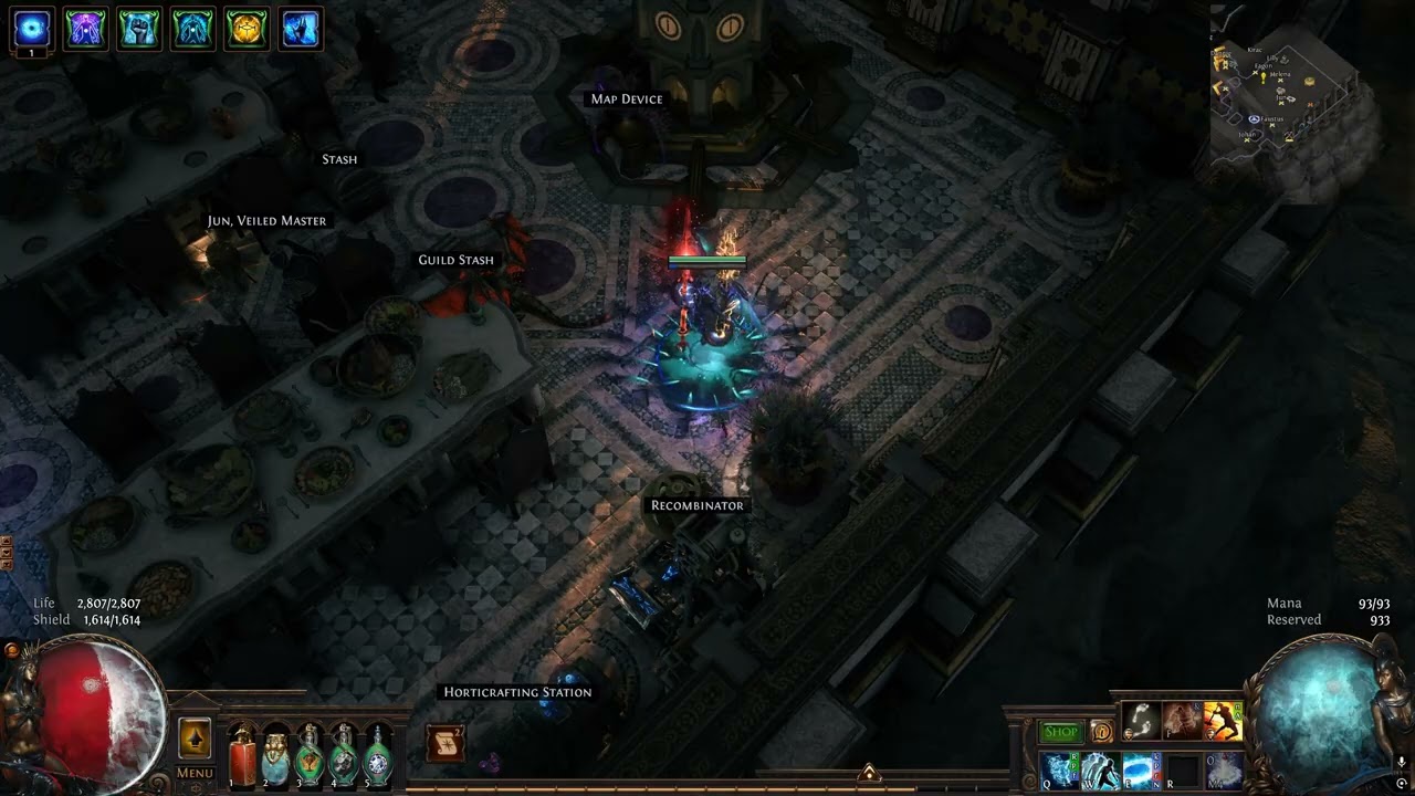 POE1 3.29 Оккультист через Ice Nova of Frostbolts &mdash; Обновление за 1-й день