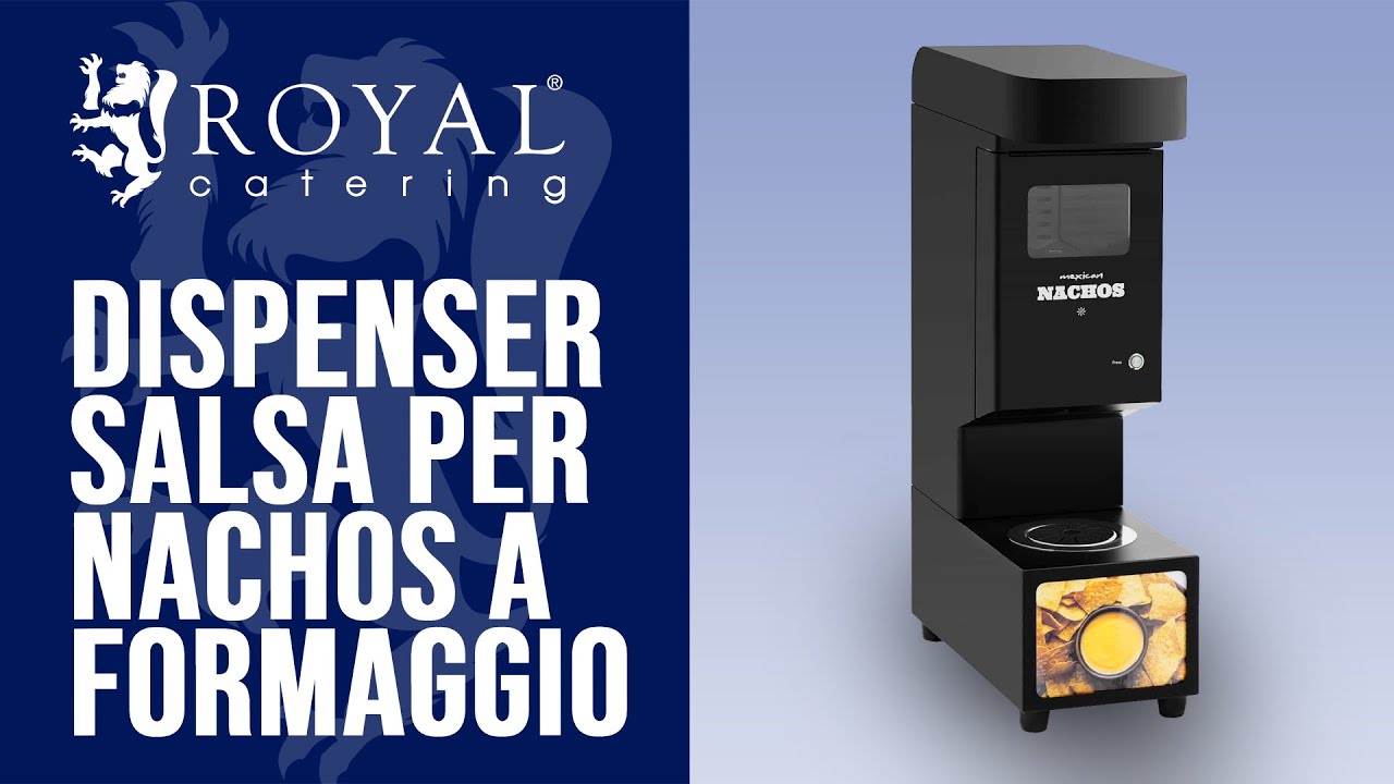 Dispenser salsa per nachos a formaggio Royal Catering RCKW-ND01 | Presentazione del prodotto