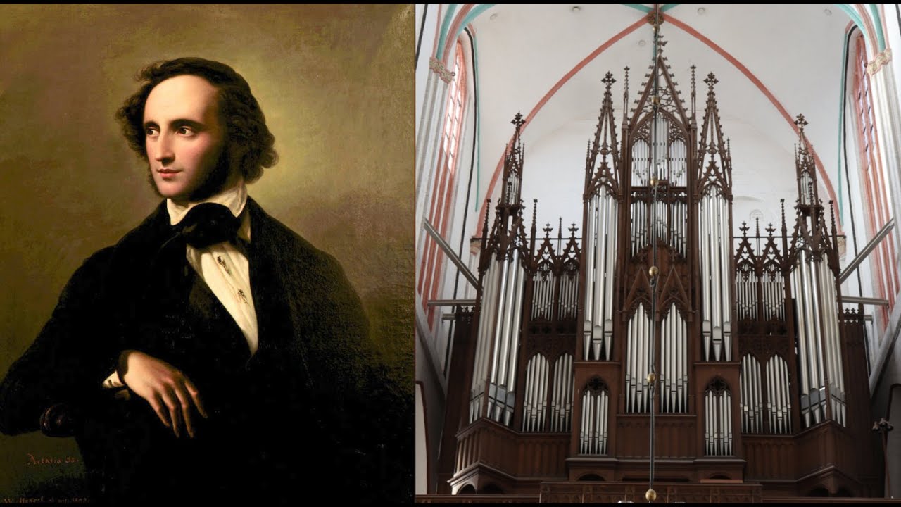 Mendelssohn - Hark! The herald angels sing (Roman Jungegger, Orgel HW Schwerin)