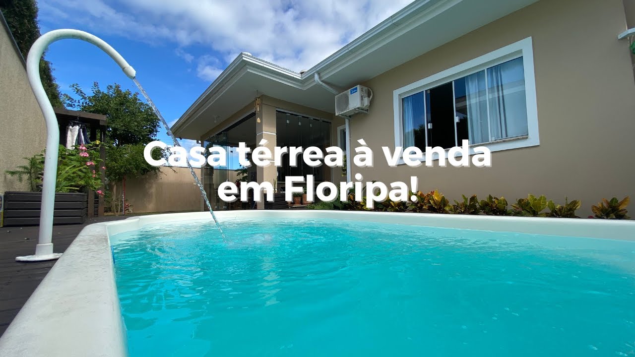 Oportunidade em Floripa - Casa térrea com 3 suítes - Cachoeira do Bom Jesus