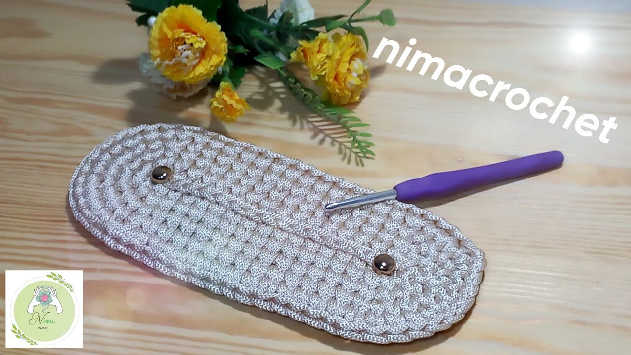 كيفية عمل قاعدة بيضوية بخيط المكرامي وبطريقة سهلة