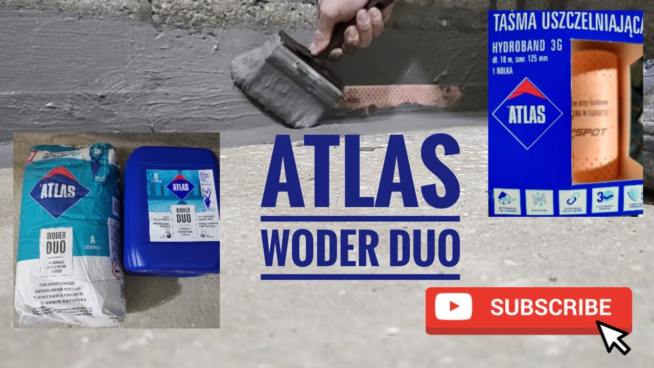 Budowa domu w nefrisach 2g2. Izolacja dwuskładnikowa Atlas woder duo. #budowadomu, #tylkoatlas