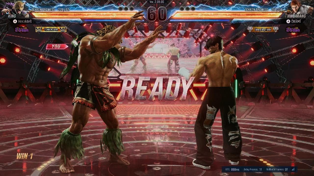 TEKKEN 8 King X Hworang Kix 4 days
