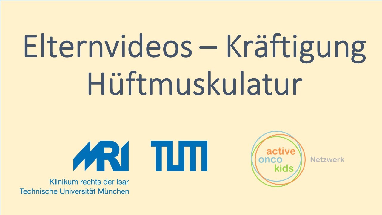 Elternvideos- Kräftigung Hüftmuskulatur
