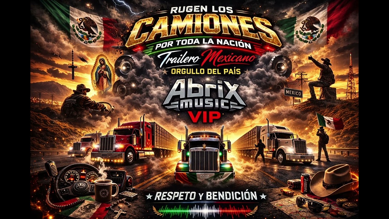 Cumbia traileros mexicanos 🇲🇽🚛 abrix 🎼👊🎶