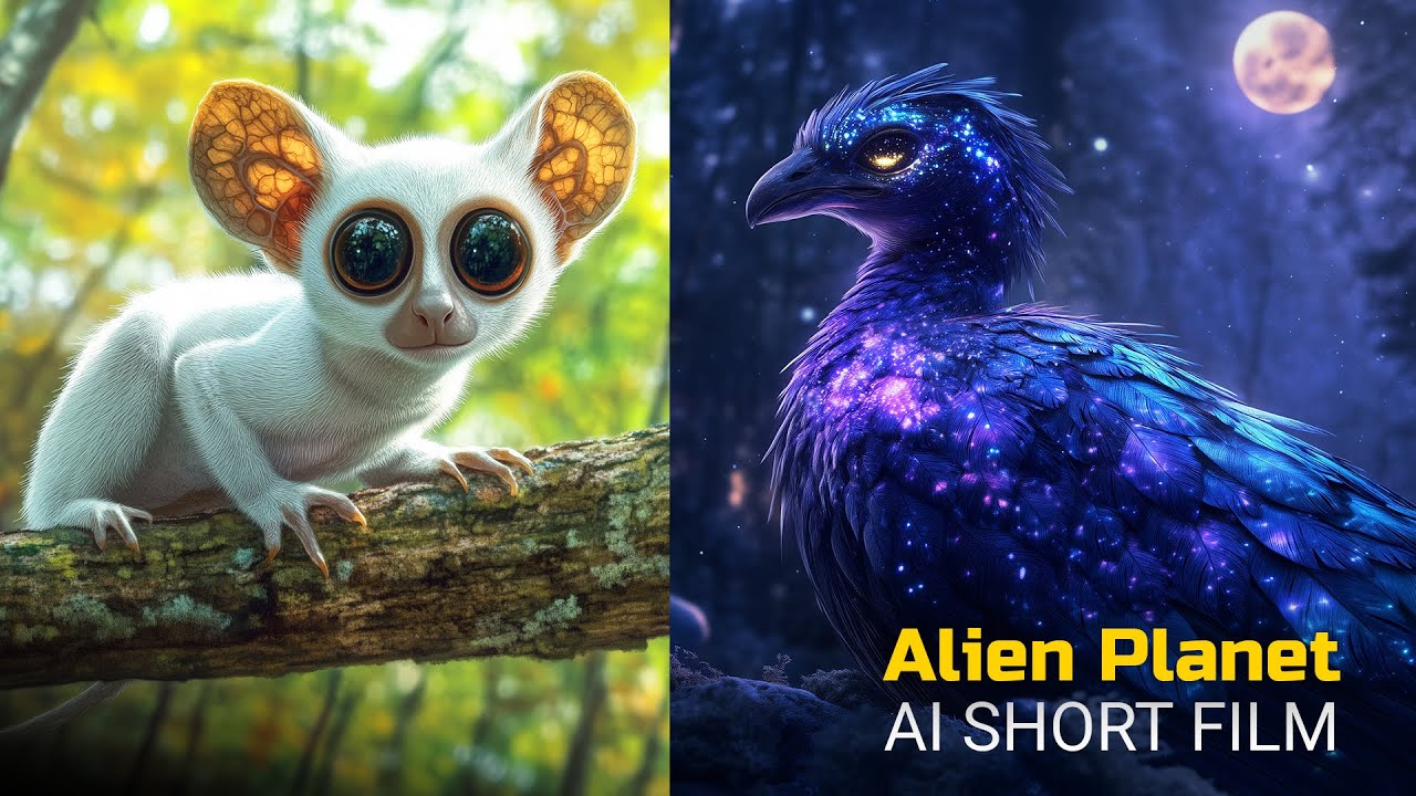 Alien Planet &ndash; Short Film Made with AI