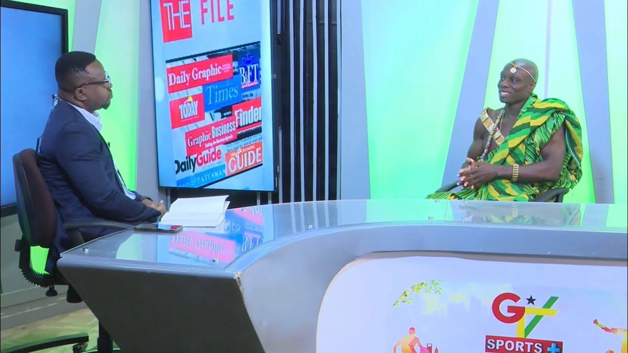 Olympic Hopeful Prince Maubrey’s POWERFUL INTERVIEW with Kwame Dwomoh on GTV - The File Show Ghana