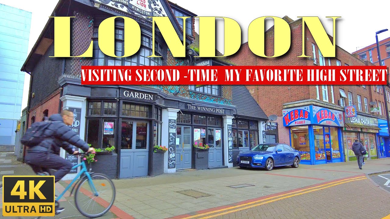 London Sutton High Street  walking tour (Town Centre)  England United Kingdom | NOV. 2024 | 4K
