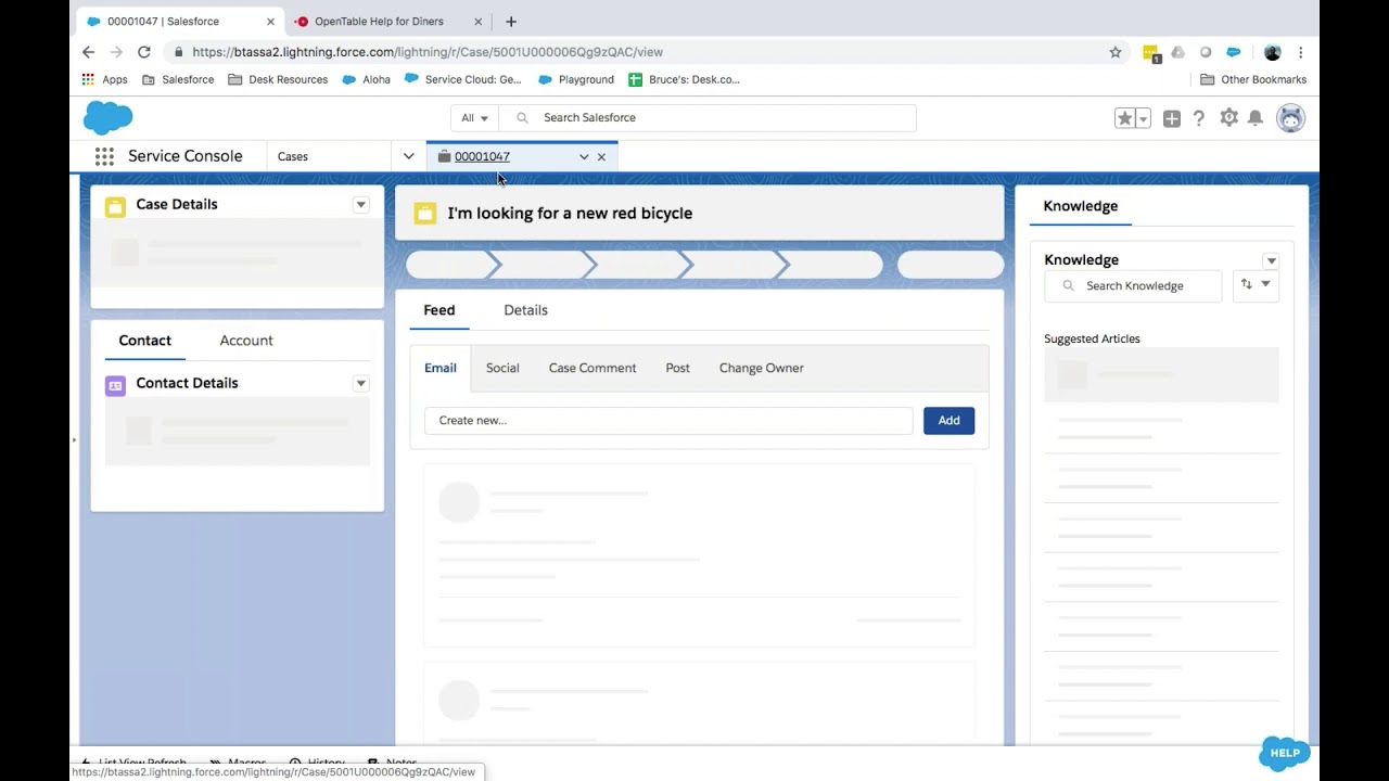 Scale: Service Cloud Demo