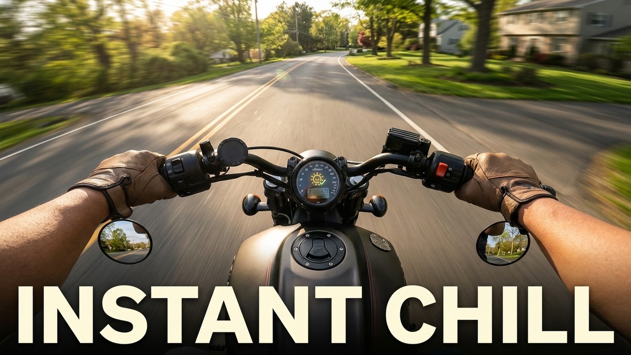 Indian Scout Bobber Day Ride | POV Cruising | 4K |Engine sound only|