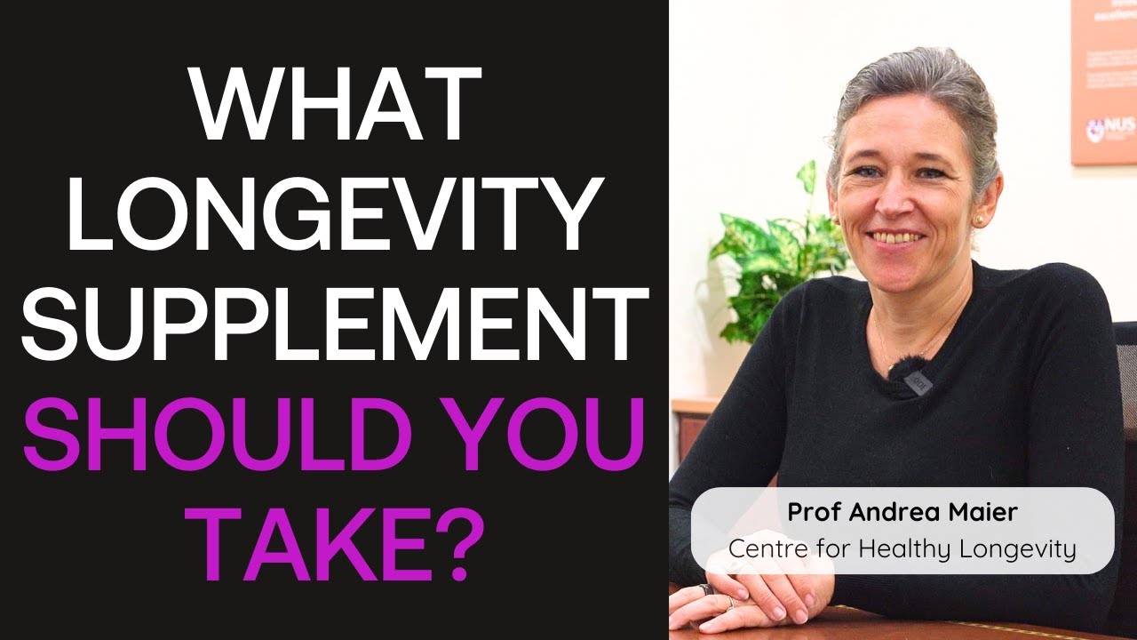 What Longevity Supplements Should You Take ft Prof Andrea Maier | ALLSET Snippets