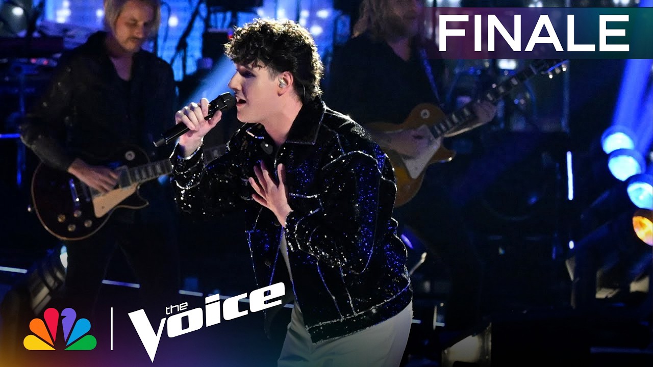 Lucas West Commands the Crowd with Undeniable Presence | The Voice Finale | NBC