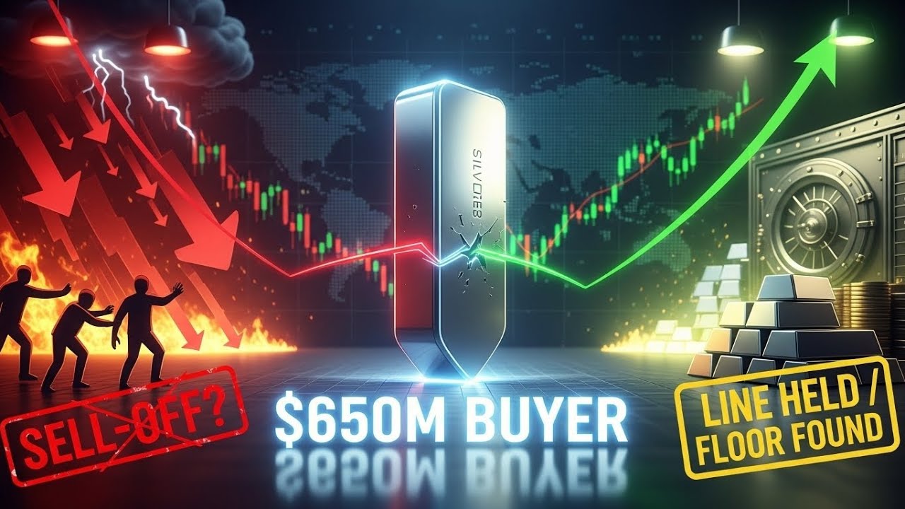 Why Silver Won&rsquo;t Fall &mdash; A $650M Buyer Is Holding the Line