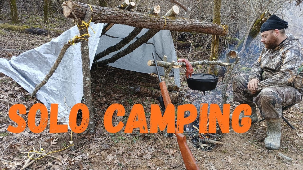 Solo Camping In Winter