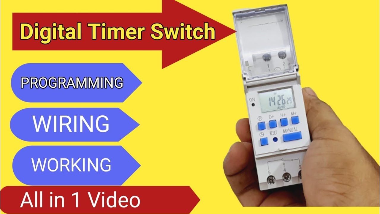 इसे घर में जरूर लगाना | Digital Timer Switch | timer switch setting | BT41D
