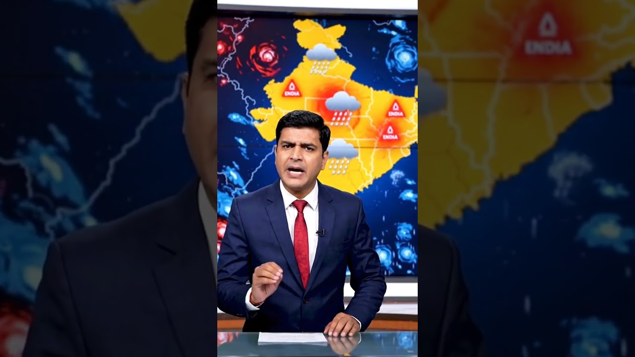🌧️ Weather Alert Across India!