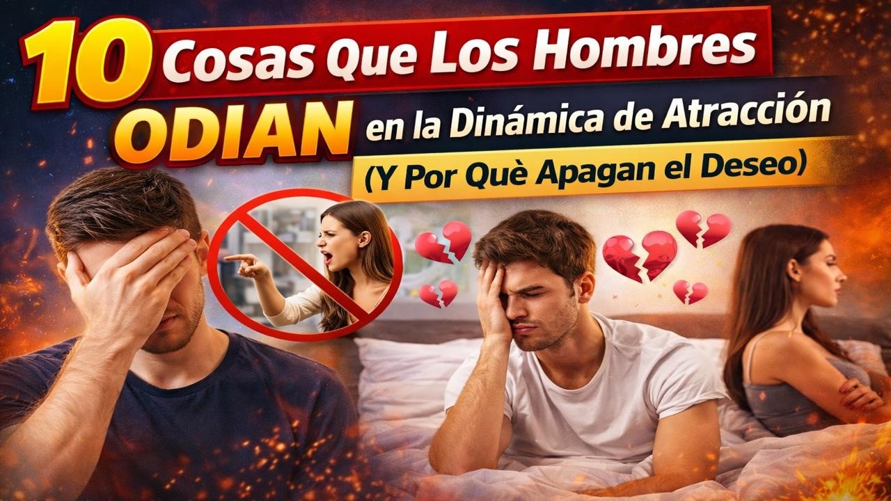 10 Cosas Que Los Hombres Odian en la Dinámica de Atracción (Y Por Qué Apagan el Deseo)