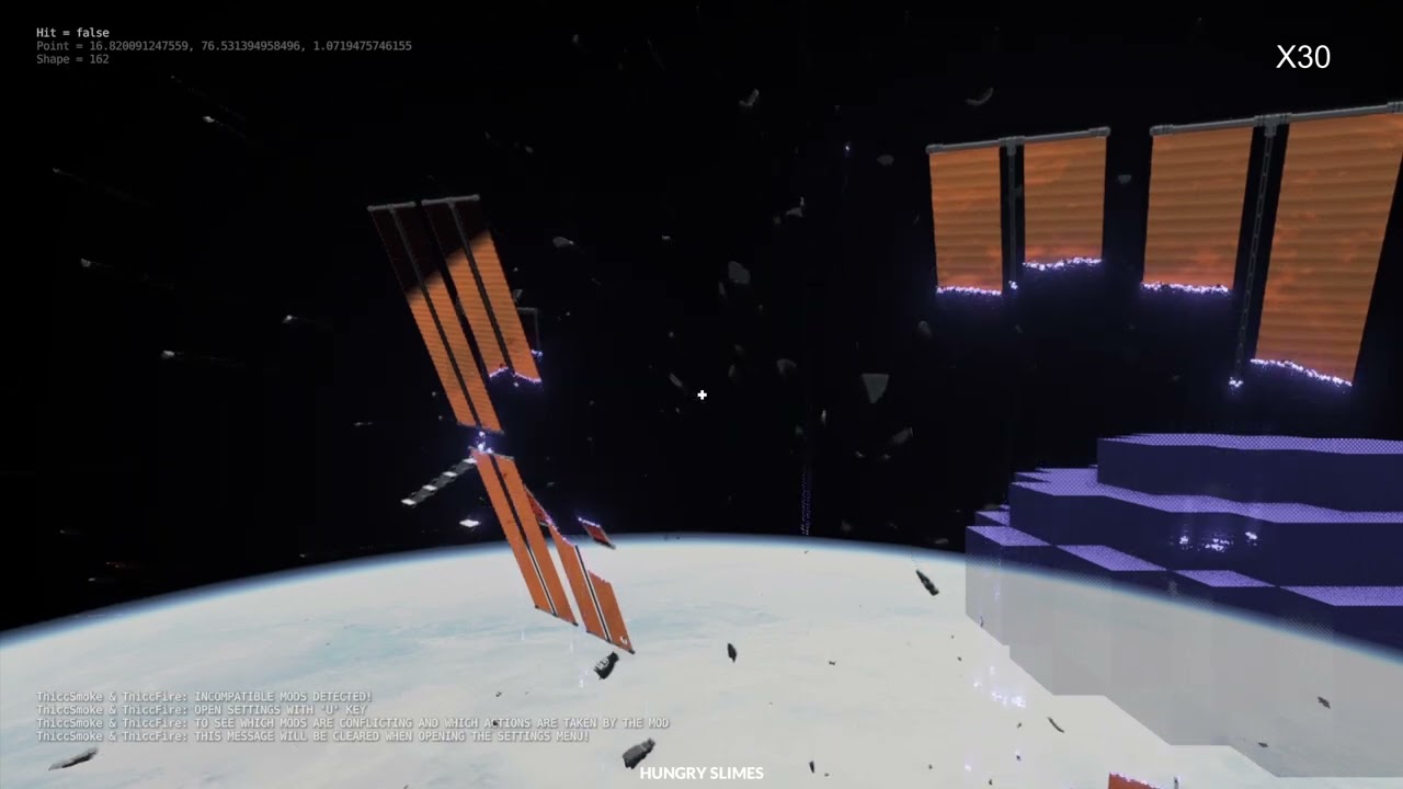 ISS vs hungry Slime / Teardown