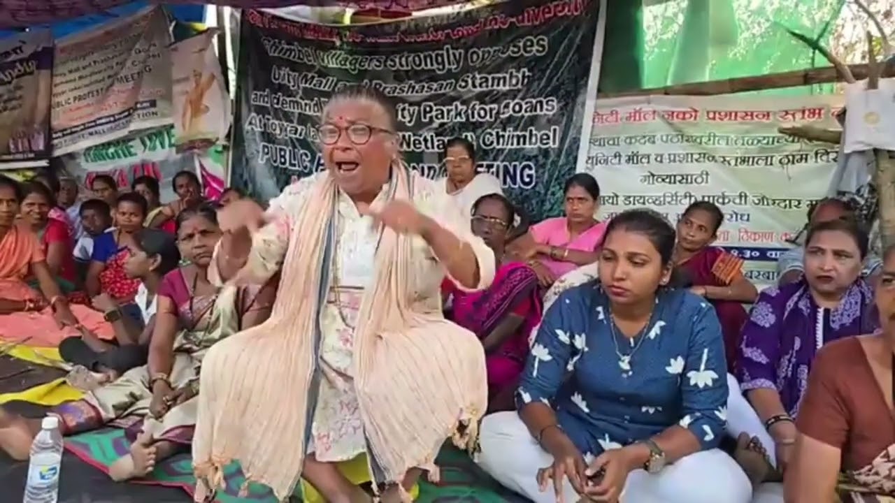 Smita reply to minister Rohan khaunte on unity mall 