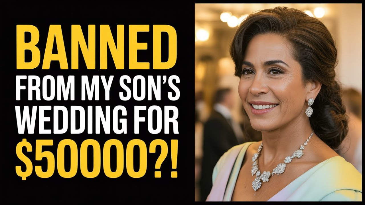 EXPOSED: My Son's Fiancée REFUSED My Presence at Their Wedding – A SURPRISING $50,000 Request!