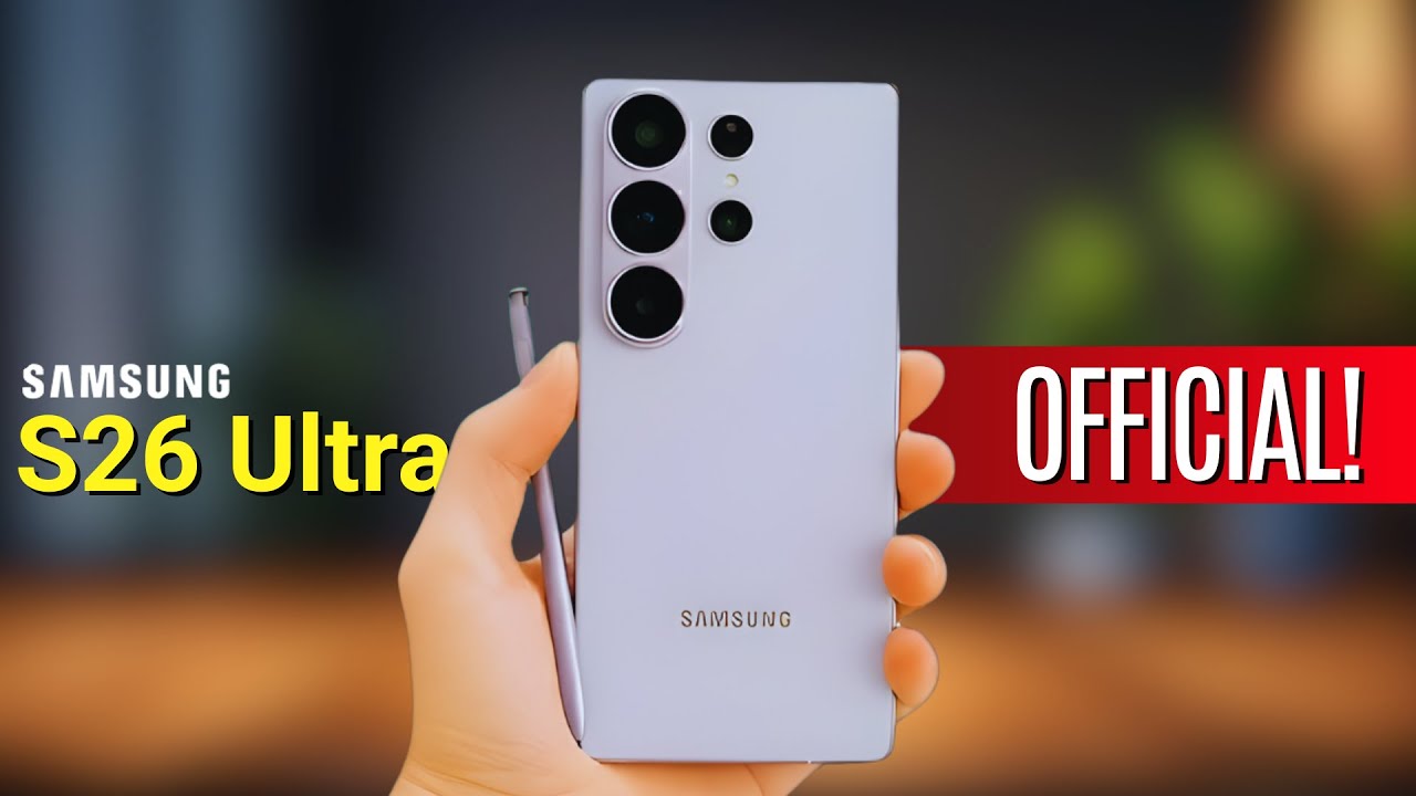 Galaxy S26 Ultra — First Look Officially Appeared!