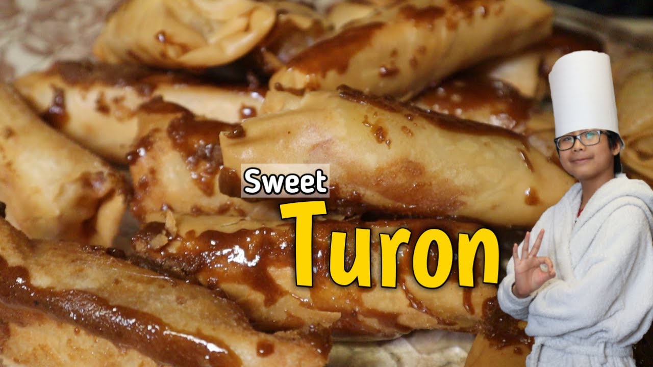 HOW TO MAKE CRISPY  TURON WITH LANGKA | FILIPINO DESSERT