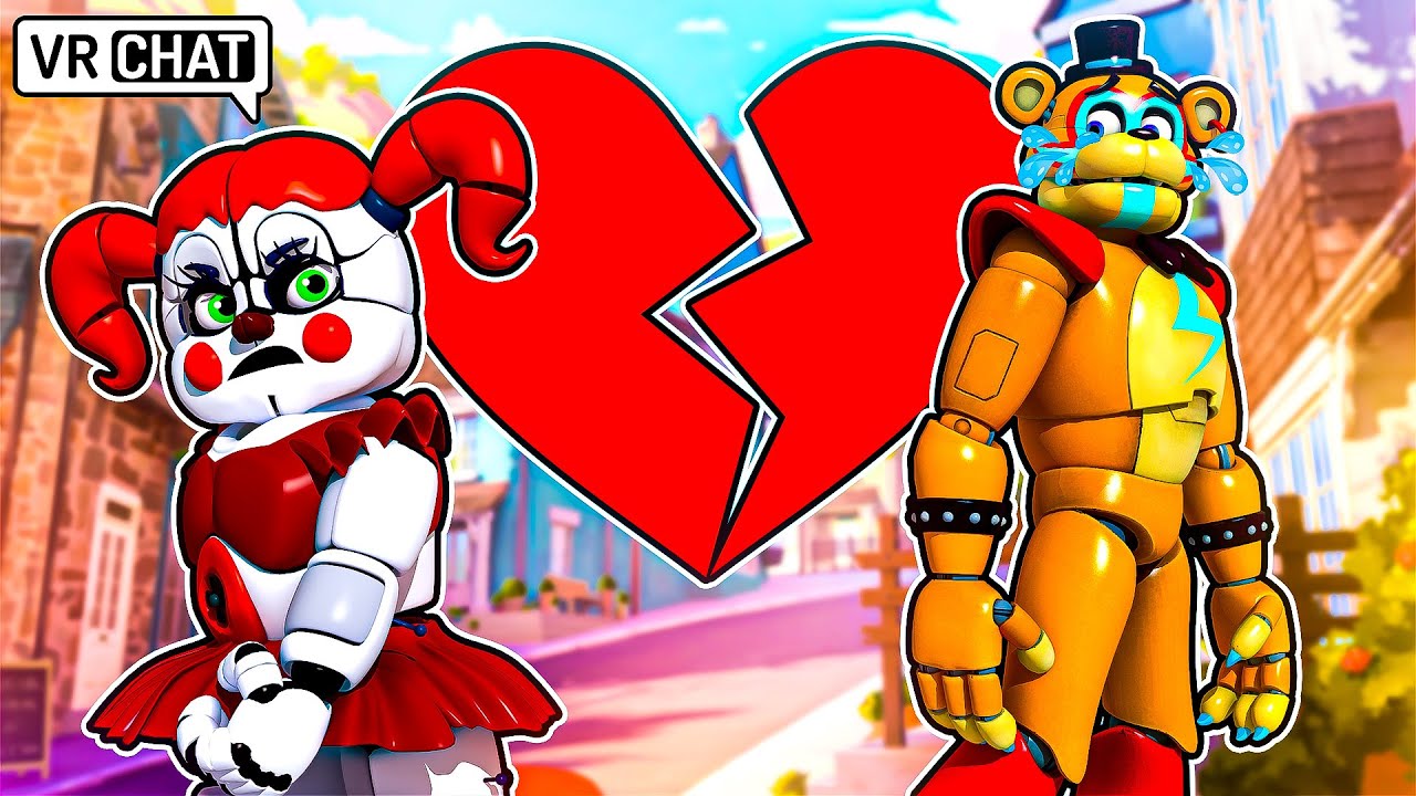 Circus Baby BREAKS UP with Glamrock Freddy in VRChat