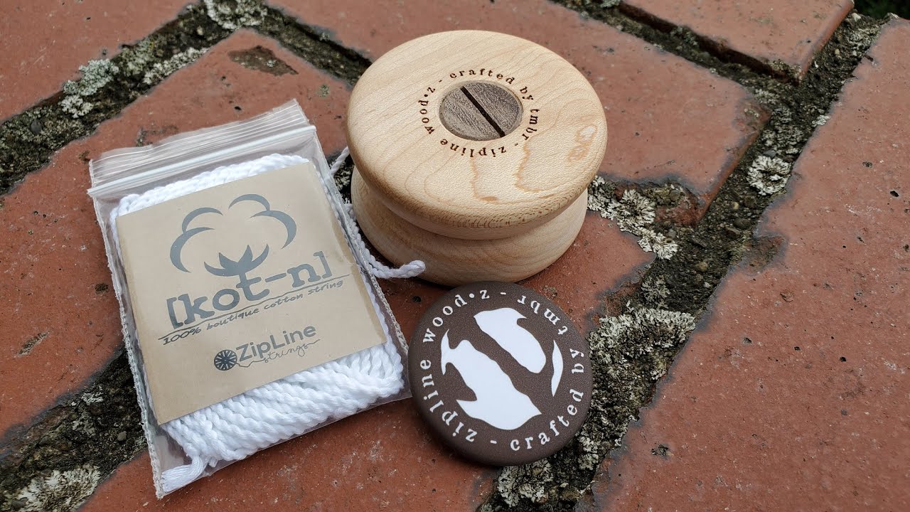 Zipline and tmbr Wood Z - Unboxing and Yo-yo Demo