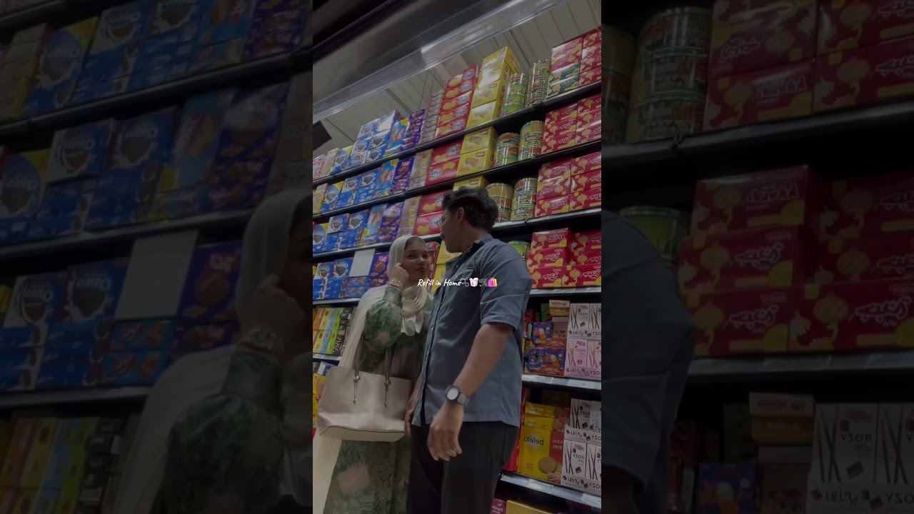 Fillings📥🛍️🤍 #lovestory #saudimalayali #couplevlog