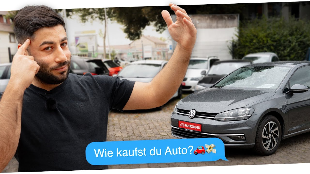 So KAUFT man Autos!!! (Ich auch) #augenaufbeimgebrauchtwagenkauf Autohandel Alltag