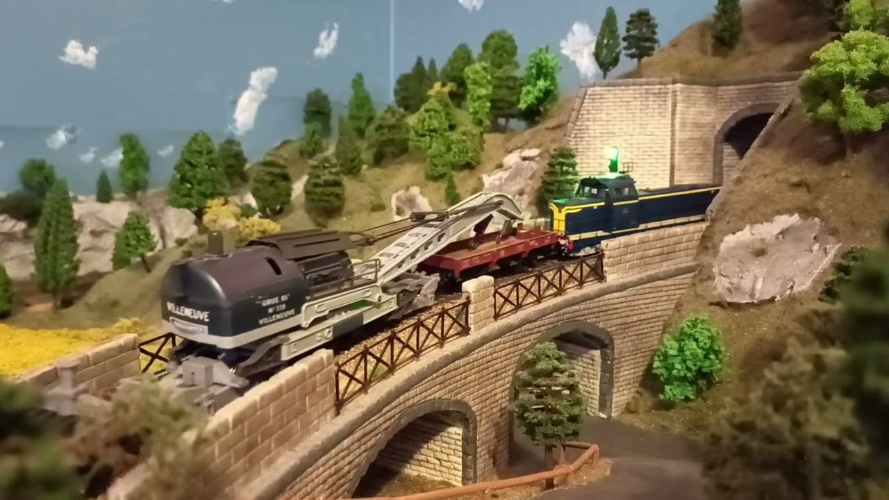 Trains Modélisme Ep. 71 : dernier trimestre 2025 avec les trains passant sur le module 4.