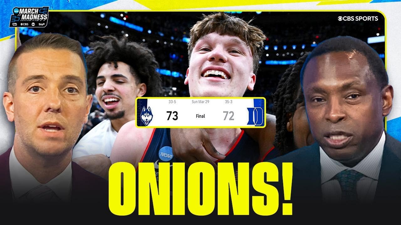 Braylon Mullins' GAME-WINNER lifts UConn past Duke, advances to Final Four | 2026 March Madness