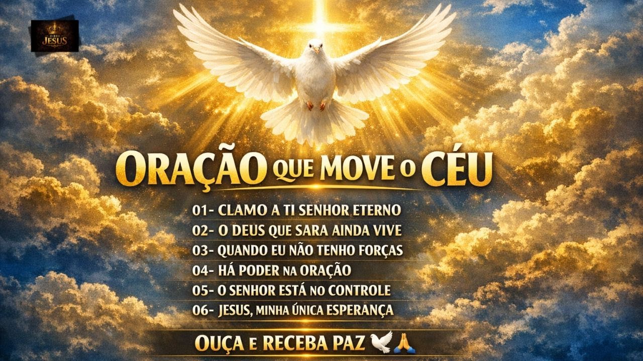 Álbum Gospel Completo | 10 Hinos de Oração, Paz e Presença de Jesus 🙏🕊️
