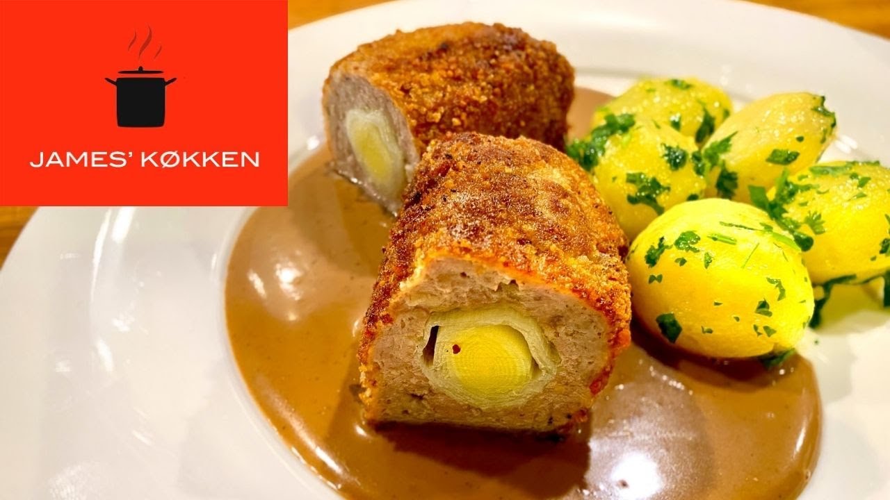 Farserede porrer - en slags frikadeller med overraskelser...