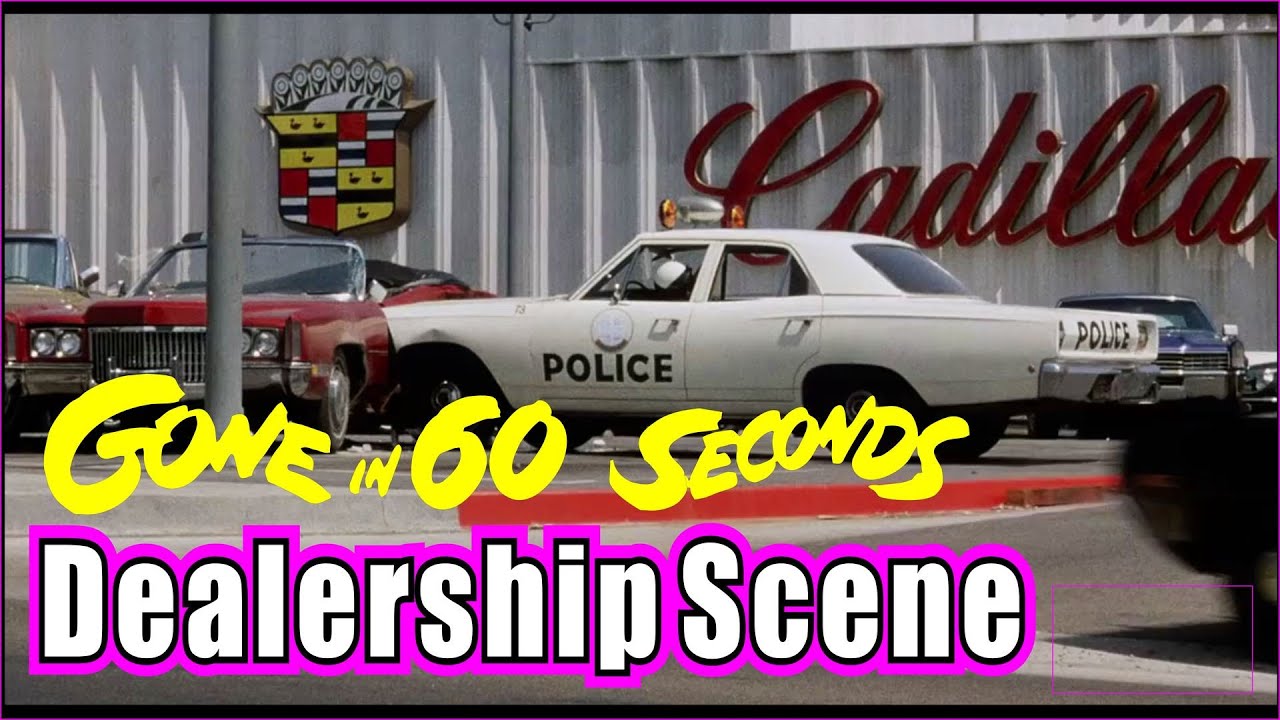Car Chase Destroys Cadillac Dealership Gone in 60 Seconds (1974)