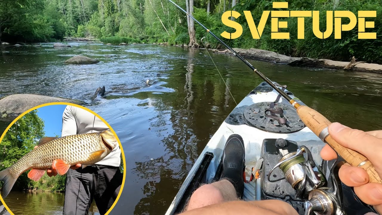 Ar copes kajaku uz vienu no skaistākajām upēm Latvijā.