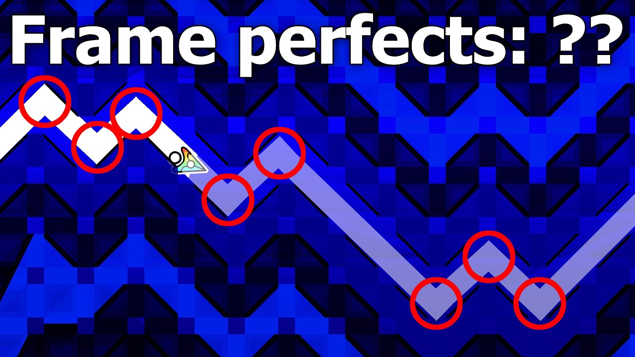 Aquamarine with Frame Perfects counter &mdash; Geometry Dash
