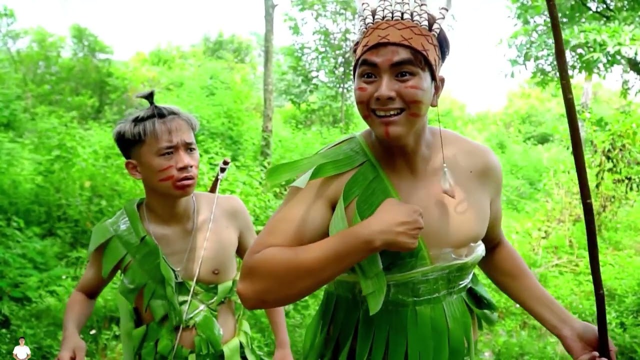 Mask Nerf War : Female Warrior Alpha And The Native Tribe Use Nerf Guns Fight Destroy XICMAN Gang
