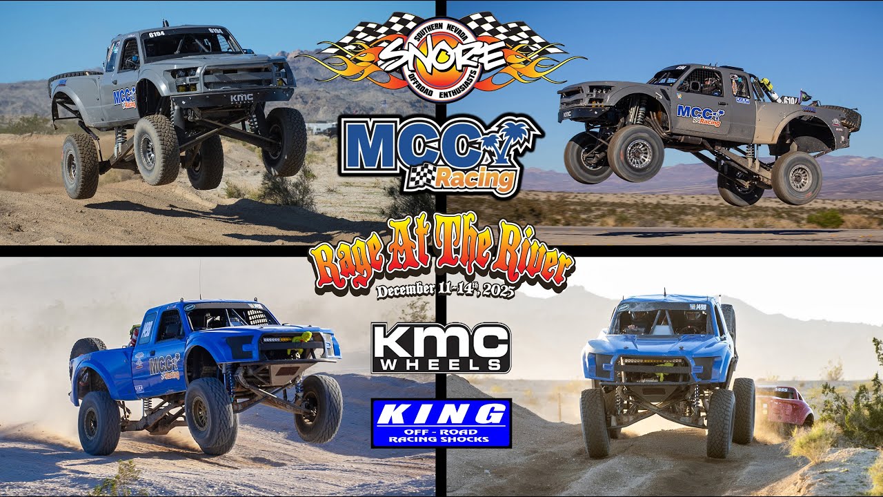 MCC Racing #6194 #1494 #1498 - SNORE Rage at the River '25