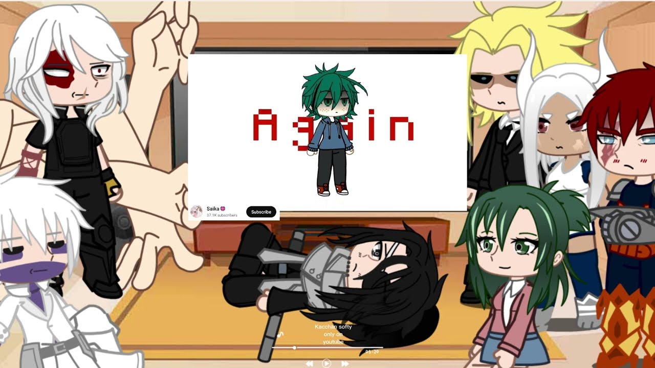 [MHA react to izuku angst]• Angst• MHA/BNHA