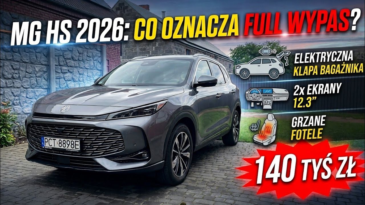 #02) MG HS hybrid+ Full wypas wersja exclusive co to oznacza? 2026r