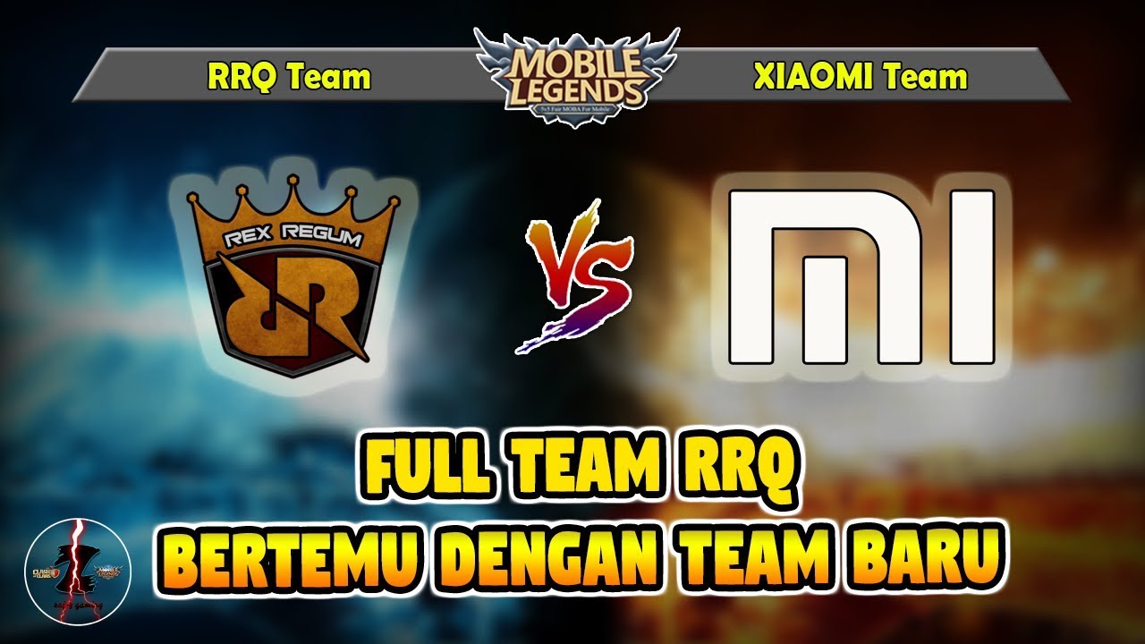 Ketika Team Baru Bertemu Dengan RRQ Full Squad | Ayam Jago Paling Rusuh | Mobile Legends