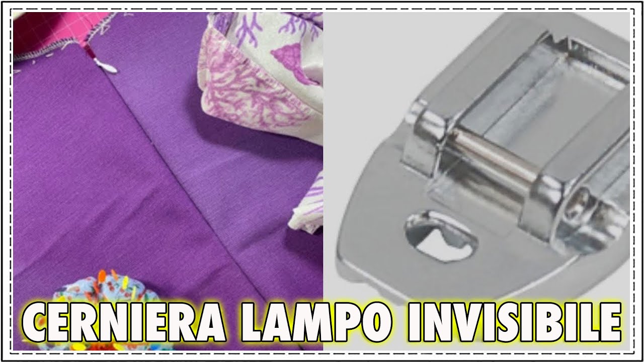 ✂️CUCIRE Cerniera invisibile abito - Confezione - Lezione sartoriale 