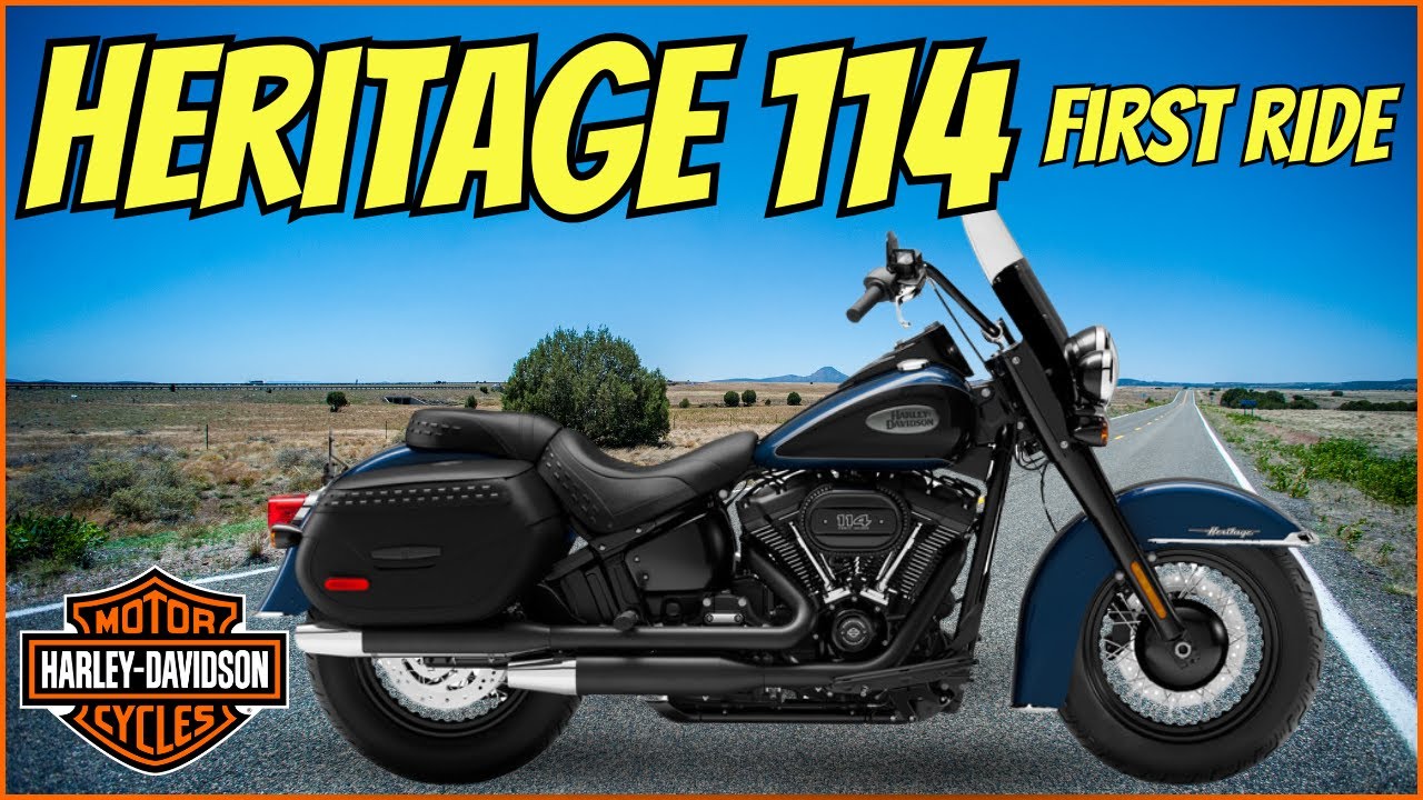 Harley Davidson Softail Heritage 114 First Ride