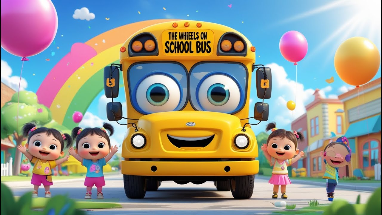 🎵 The Wheels On the Bus & More | English Nursery Rhymes for Kids | 🚍🎶@EnglishRhymes929