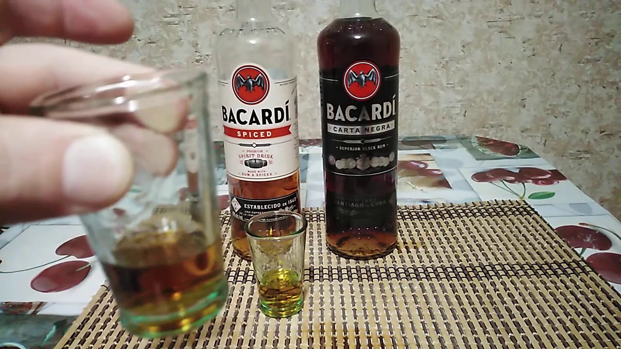 Битва BACARDI CARTA NEGRA VS SPICED