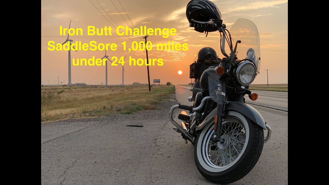 Iron Butt challenge 2019 Kawasaki Vulcan 900 Classic 1,000 miles