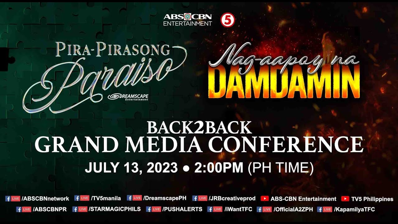 Back 2 Back Grand Mediacon | #PiraPirasongParaiso & #NagAapoyNaDamdamin